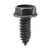 Tapping Screw M8-2.12 x 20mm, Hex Washer Head, Black Phosphate (Qty: 25)