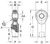Female Rod End Ball Joint, 1/4"-28 Right-Hand Thread