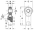 Female Rod End Ball Joint, 3/8"-24 Right-Hand Thread