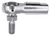Female Rod End Ball Joint, With Stud, 1/4"-28 Right-Hand Thread