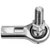 Female Rod End Ball Joint, With Stud, 5/16"-24 Right-Hand Thread