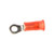 Solderless Ring Terminal, Red, 22/18 Gauge, #4/#6 Ring (Qty: 25)