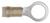 Solderless Ring Terminal, Yellow, 12/10 Gauge, 5/16" to 3/8" Ring (Qty: 25)