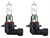 PAIR (2 Bulbs) of 9005 Halogen 100 Watt Auto Headlight Lightbulbs Automotive
