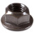 Hex Flanged Locknut, 3/8"-16, Grade 8, Phosphate/Oil Finish (Qty: 50)