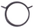 3/4" Hose Clamp, 3/8" Wide, 0.645" Max Free ID, Treated Spring Steel (Qty: 100)
