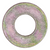1/4" SAE High Strength Washer, Grade 8, Zinc & Yellow Finish (Qty: 100)