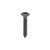 Tapping Screw #6 x 1/2", Phillips Oval Head, Black Oxide (Qty: 100)