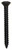 Tapping Screw #6 x 1-1/4", Phillips Oval Head, Black Oxide (Qty: 100)