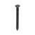 Tapping Screw #4 x 3/8", Phillips Oval Head, Black Oxide (Qty: 100)