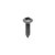 Tapping Screw #4 x 1/4, Phillips Pan Head, Black Oxide (Qty: 100)