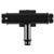 Nylon Tee Connector, 3/8" x 3/8" x 1/4" (Qty: 10)
