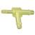 Nylon Tee Connector, 1/8" x 3/16" x 3/16", for GM 14017780 (Qty: 10)