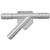 Nylon Y Connector, 3/16" x 3/16" x 3/16" (Qty: 10)