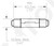 10 pcs #212-2 Lamp Auto Festoon Bulb 13.5V, 10W