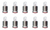 Box of 10 #8628 Lamp Auto Bulb Automotive Lightbulb NEW