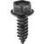 Tapping Screw 1/4" x 3/4", Indented Hex Washer Head, 0.5" Washer OD (Qty: 50)