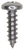 Tapping Screw #6 x 1/2", Phillips Pan Head, 18-8 Stainless Steel (Qty: 100)