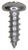 Tapping Screw #8 x 1/2", Phillips Pan Head, 18-8 Stainless Steel (Qty: 100)