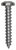 Tapping Screw #8 x 1", Phillips Pan Head, 18-8 Stainless Steel (Qty: 50)