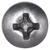 Tapping Screw #8 x 1-1/2", Phillips Pan Head, 18-8 Stainless Steel (Qty: 25)