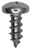 Tapping Screw #10 x 1/2", Phillips Pan Head, 18-8 Stainless Steel (Qty: 100)