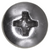 Tapping Screw #10 x 1/2", Phillips Pan Head, 18-8 Stainless Steel (Qty: 100)