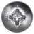 Tapping Screw #10 x 1-1/4", Phillips Pan Head, 18-8 Stainless Steel (Qty: 50)