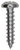 Tapping Screw #12 x 1", Phillips Pan Head, 18-8 Stainless Steel (Qty: 50)