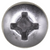 Tapping Screw #12 x 1-1/2", Phillips Pan Head, 18-8 Stainless Steel (Qty: 25)