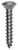 Tapping Screw #12 x 1-1/4", Phillips Oval Head, 18-8 Stainless Steel (Qty: 25)