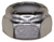 #10-24 Nylon Insert Lock Nut, 18-8 Stainless Steel (Qty: 50)