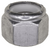 1/2"-13 Nylon Insert Lock Nut, 18-8 Stainless Steel (Qty: 10)