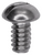 Machine Screw #6-32 x 1/4", Slotted Round Head, 18-8 Stainless Steel (Qty: 100)