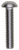 Machine Screw #8-32 x 3/4", Slotted Round Head, 18-8 Stainless Steel (Qty: 100)