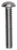 Machine Screw #10-24 x 1", Slotted Round Head, 18-8 Stainless Steel (Qty: 50)