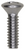 Machine Screw #6-32 x 1/2", Phillips Oval Head, 18-8 Stainless Steel (Qty: 100)