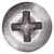 Machine Screw #8-32 x 1/4", Phillips Oval Head, 18-8 Stainless Steel (Qty: 100)