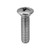 Machine Screw #8-32 x 1/2", Phillips Oval Head, 18-8 Stainless Steel (Qty: 100)
