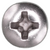 Machine Screw #8-32 x 3/4", Phillips Oval Head, 18-8 Stainless Steel (Qty: 100)
