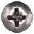 Machine Screw #10-32 x 1/2", Phillips Oval Head, 18-8 Stainless Steel (Qty: 100)