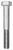 Cap Screw 3/8"-16 x 2-1/2", Hex Head, 18-8 Stainless Steel (Qty: 25)