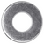 1/2" Flat Washer, 0.06" Thick, 1.25 OD, 33/64 ID, 18-8 Stainless Steel (Qty: 50)