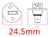 NARVA 48702 Halogen Bulb, H1, 24 Volt, 70W NARVA 48702 Halogen Bulb, H1, 24 Volt, 70W