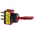 Illuminated Toggle Switch - Red, 12V, up to 20A, On/Off (SPST)
