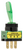Illuminated Toggle Switch - Green, 12V, up to 20A, On/Off (SPST)
