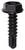 Tapping Screw #10 x 3/4" Hex Washer Head TEKS With #2 Drill Point (Qty: 50)