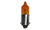 12 Volt 23 Watt Amber Halogen Bulb BA9s Bayonet, 12V 23W, Scooters / Motorcycles