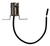 Bayonet Bulb Socket, BA15s base (1156-Style), Wired, 2-hole Flange (orthagonal)