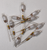 10 Neon Lamps, Green, Wire Terminal, built-in resistor for operation at 120 Volt